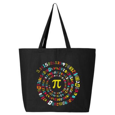 Funny Pi Day Twist Pi Math For Pi Day 3.14 25L Jumbo Tote