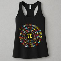 Funny Pi Day Twist Pi Math For Pi Day 3.14 Womens Tank Top