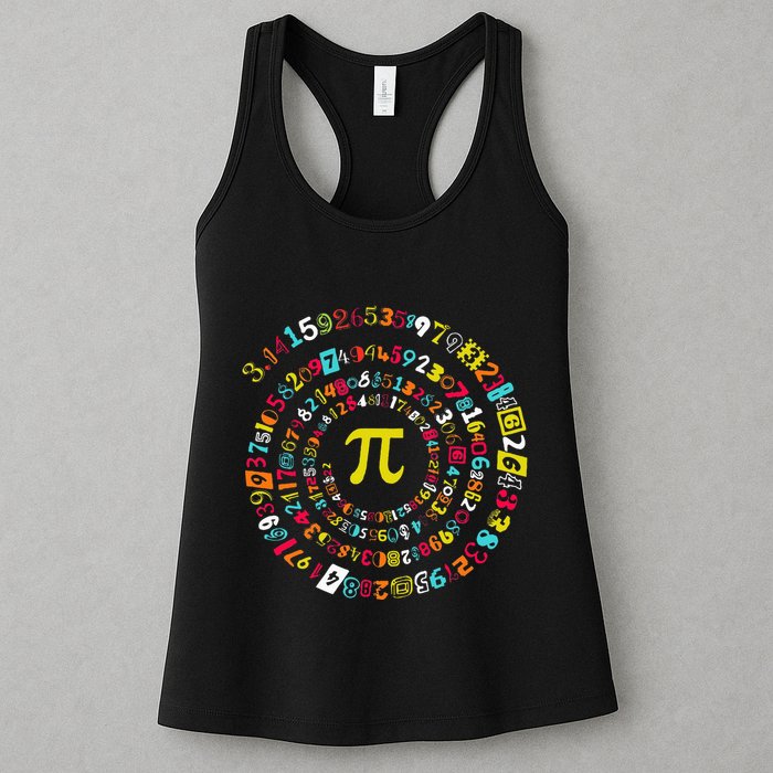 Funny Pi Day Twist Pi Math For Pi Day 3.14 Womens Tank Top