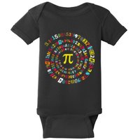 Funny Pi Day Twist Pi Math For Pi Day 3.14 Baby Bodysuit