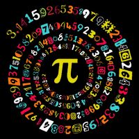 Funny Pi Day Twist Pi Math For Pi Day 3.14 Tie Dye Hoodie