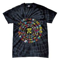 Funny Pi Day Twist Pi Math For Pi Day 3.14 Tie-Dye T-Shirt
