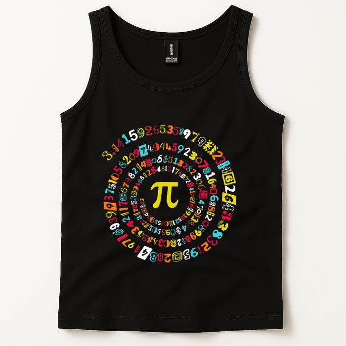 Funny Pi Day Twist Pi Math For Pi Day 3.14 Tank Top