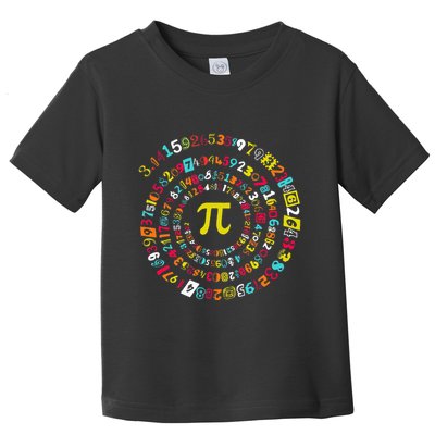 Funny Pi Day Twist Pi Math For Pi Day 3.14 Toddler T-Shirt