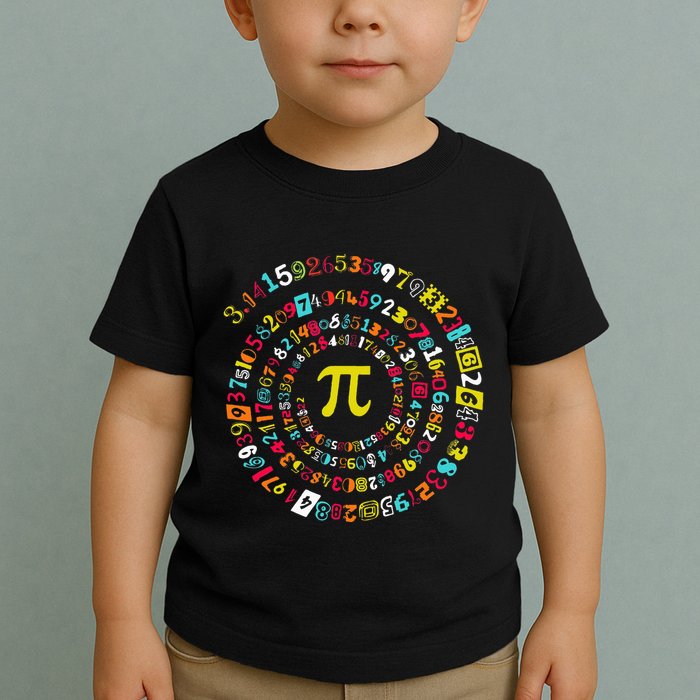 Funny Pi Day Twist Pi Math For Pi Day 3.14 Toddler T-Shirt