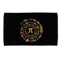 Funny Pi Day Twist Pi Math For Pi Day 3.14 Microfiber Hand Towel