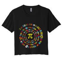Funny Pi Day Twist Pi Math For Pi Day 3.14 Crop Top