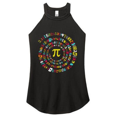 Funny Pi Day Twist Pi Math For Pi Day 3.14 Women's Perfect Tri Rocker Tank