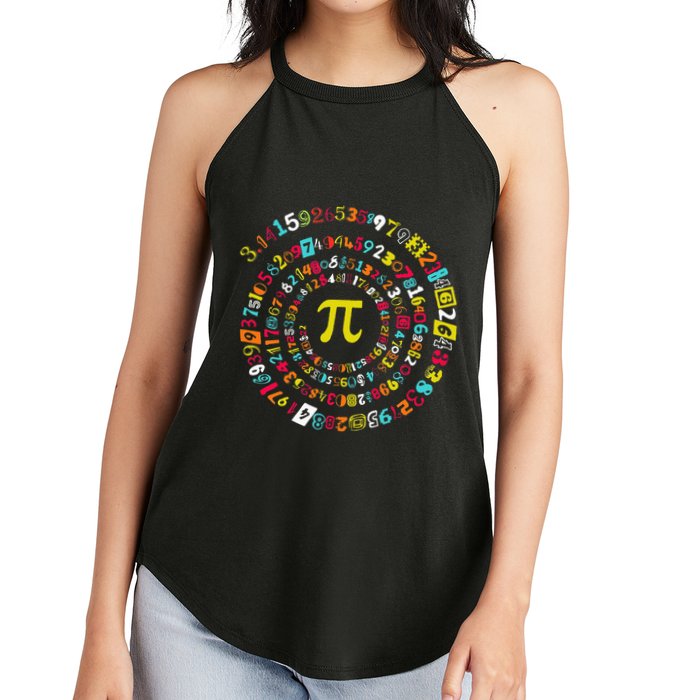 Funny Pi Day Twist Pi Math For Pi Day 3.14 Women's Perfect Tri Rocker Tank