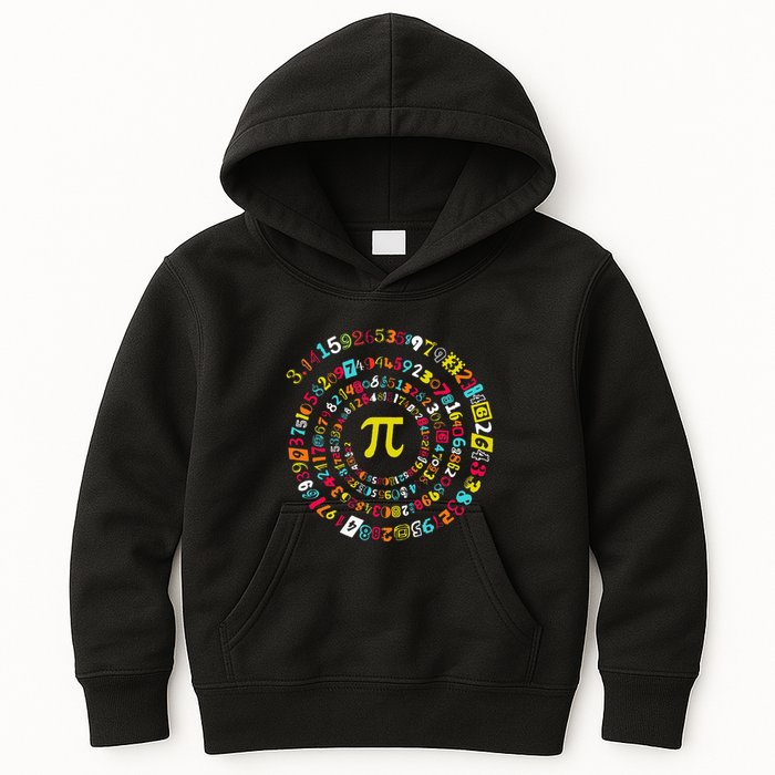 Funny Pi Day Twist Pi Math For Pi Day 3.14 Kids Hoodie