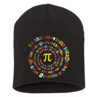 Funny Pi Day Twist Pi Math For Pi Day 3.14 Short Acrylic Beanie