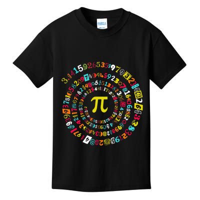 Funny Pi Day Twist Pi Math For Pi Day 3.14 Kids T-Shirt