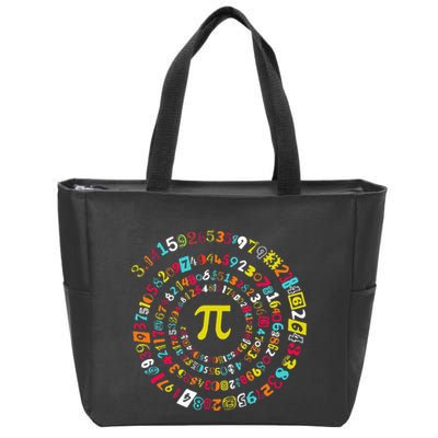 Funny Pi Day Twist Pi Math For Pi Day 3.14 Zip Tote Bag