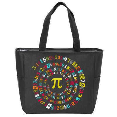 Funny Pi Day Twist Pi Math For Pi Day 3.14 Zip Tote Bag