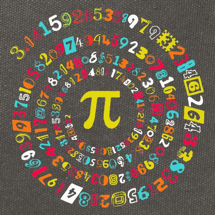 Funny Pi Day Twist Pi Math For Pi Day 3.14 Cotton Canvas Backpack