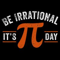 Funny Pi Day Math Science Be Irrational Vintage Pi Day 2025 Daily Commute Backpack