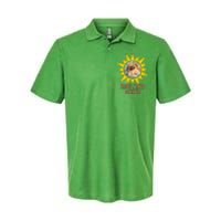 Funny Pug Dog Rise And Shine Softstyle Adult Sport Polo