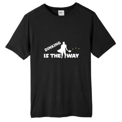 Fun Pickleball, Dinking Is The Way, Pickleball For Life Tall Fusion ChromaSoft Performance T-Shirt