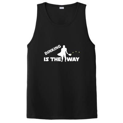 Fun Pickleball, Dinking Is The Way, Pickleball For Life PosiCharge Competitor Tank