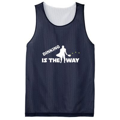 Fun Pickleball, Dinking Is The Way, Pickleball For Life Mesh Reversible Basketball Jersey Tank