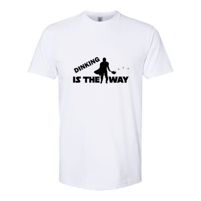 Fun Pickleball, Dinking Is The Way, Pickleball For Life Softstyle CVC T-Shirt