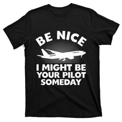 Funny Pilot Design Aviation Airplane Pilot T-Shirt