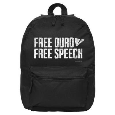 Free Pavel Durov Telegram Free Speech 16 in Basic Backpack