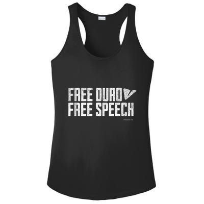 Free Pavel Durov Telegram Free Speech Ladies PosiCharge Competitor Racerback Tank