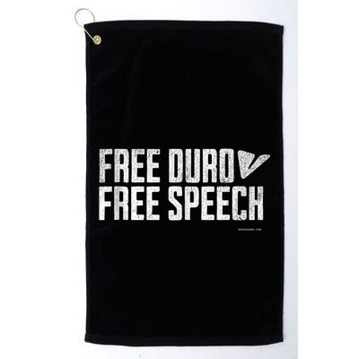 Free Pavel Durov Telegram Free Speech Golf Towel