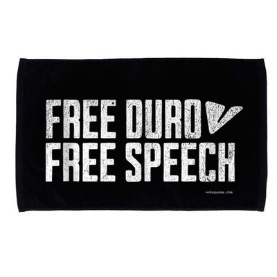 Free Pavel Durov Telegram Free Speech Microfiber Hand Towel