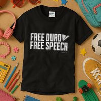 Free Pavel Durov Telegram Free Speech Kids T-Shirt