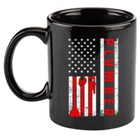 Funny Plumbing Design For  Master Plumber Handyman 11oz C Handle Ceramic Mug
