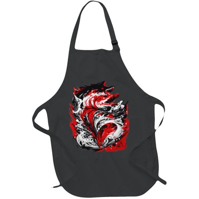 Fishing Power Dynamics Of Nature Jumping Salmon Angler Apron