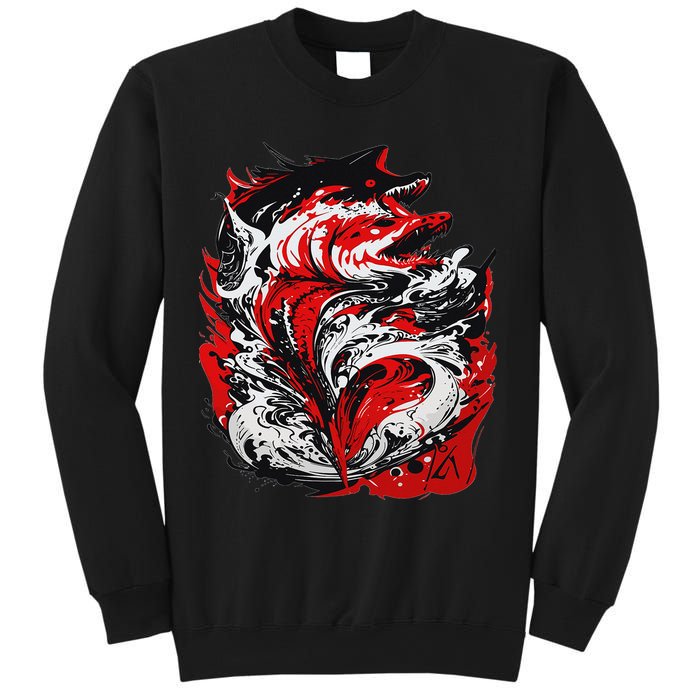 Fishing Power Dynamics Of Nature Jumping Salmon Angler Sweatshirt
