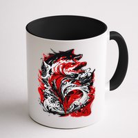 Fishing Power Dynamics Of Nature Jumping Salmon Angler Mug