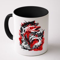 Fishing Power Dynamics Of Nature Jumping Salmon Angler Mug