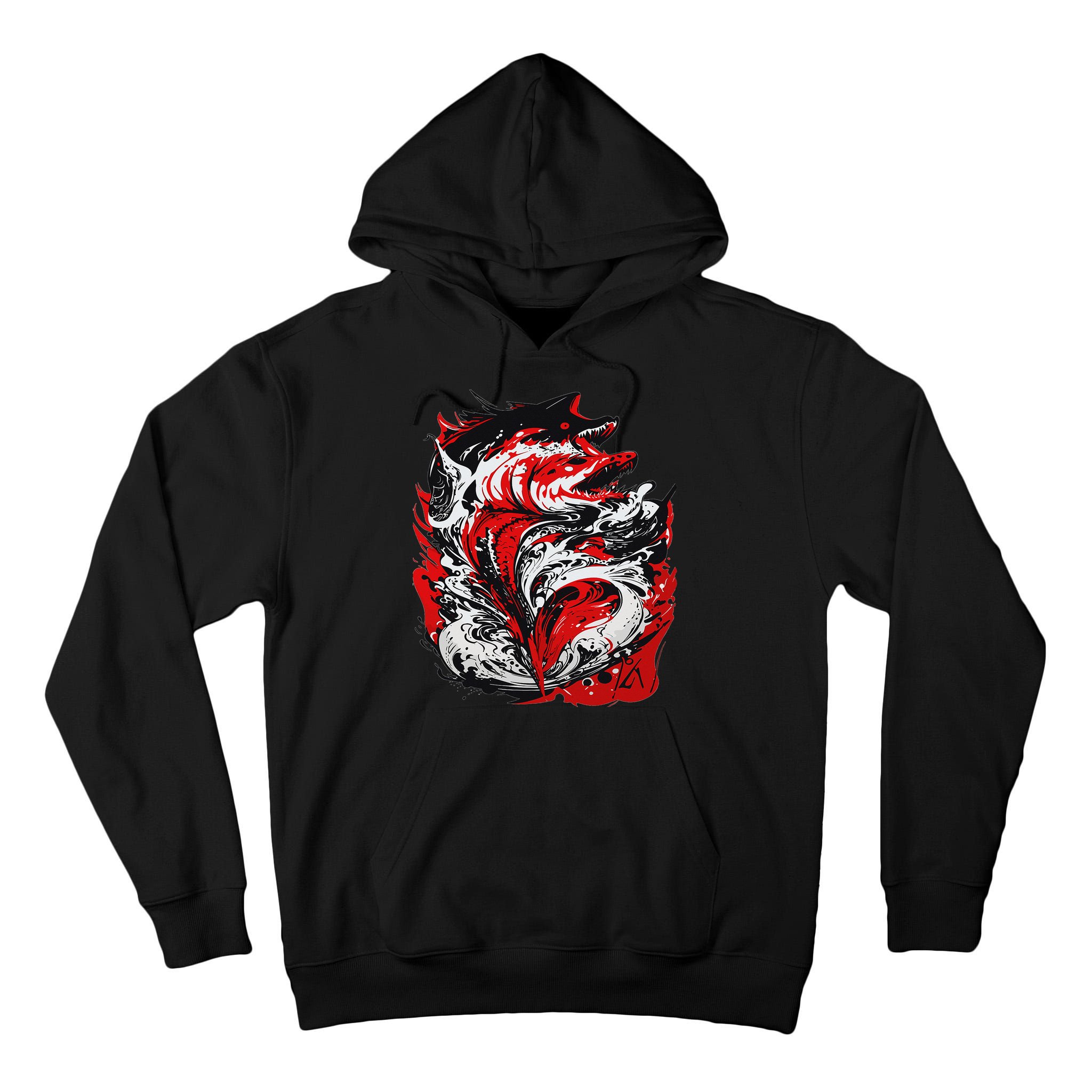 Fishing Power Dynamics Of Nature Jumping Salmon Angler Tall Hoodie