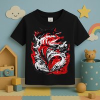Fishing Power Dynamics Of Nature Jumping Salmon Angler Toddler T-Shirt