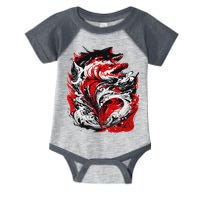 Fishing Power Dynamics Of Nature Jumping Salmon Angler Infant Baby Jersey Bodysuit