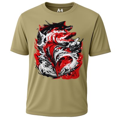 Fishing Power Dynamics Of Nature Jumping Salmon Angler Performance Shirt