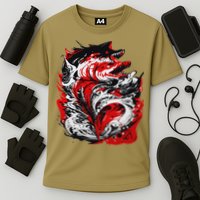Fishing Power Dynamics Of Nature Jumping Salmon Angler Performance Shirt