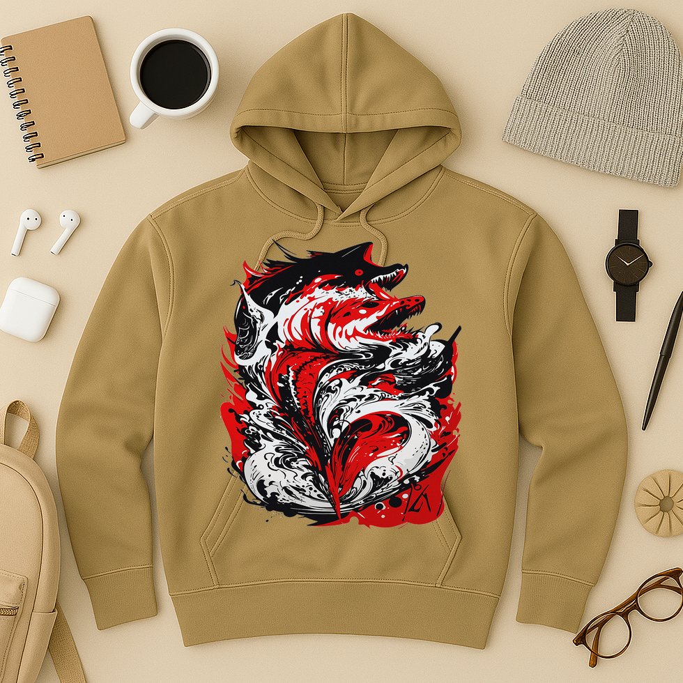 Fishing Power Dynamics Of Nature Jumping Salmon Angler Hoodie