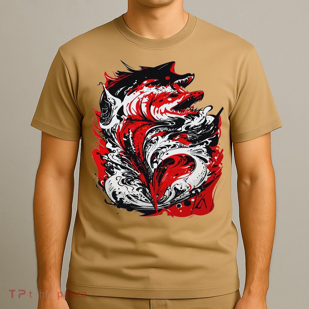 Fishing Power Dynamics Of Nature Jumping Salmon Angler T-Shirt