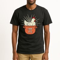 Funny Pi Day Chicken Pot Pi Tall T-Shirt