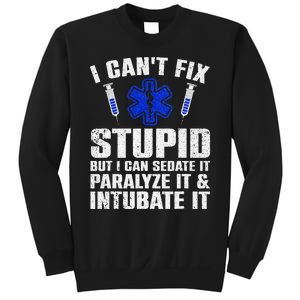 Funny Paramedic Design Emt Paramedic Ems Lover Sweatshirt