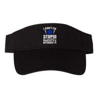 Funny Paramedic Design Emt Paramedic Ems Lover Valucap Bio-Washed Visor