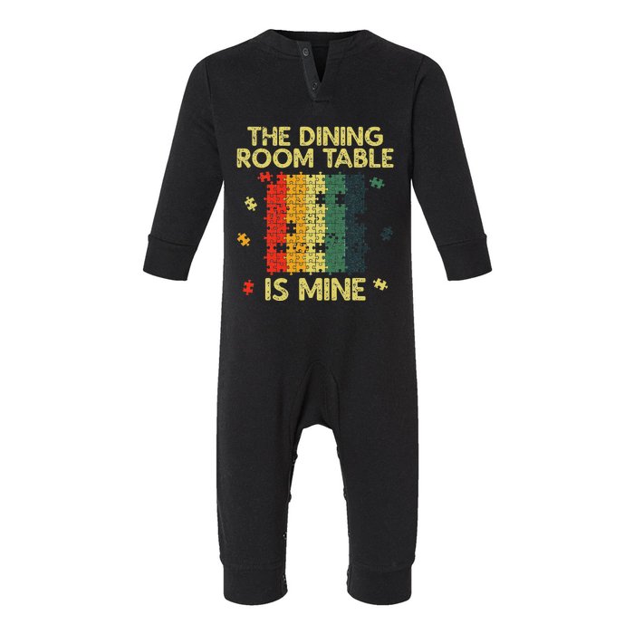 Funny Puzzle Design Jigsaw Puzzle Lover Infant Fleece One Piece