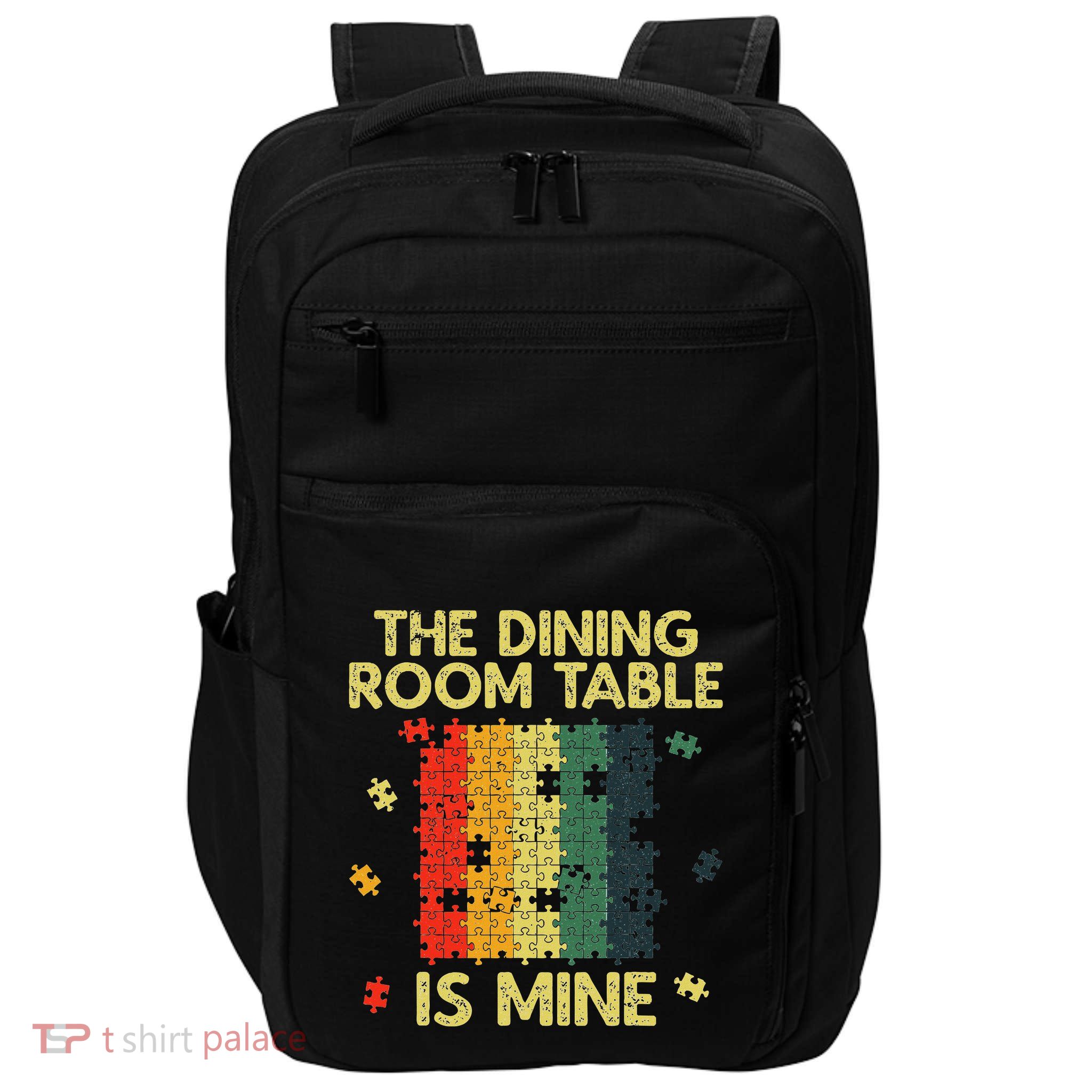 Funny Puzzle Design Jigsaw Puzzle Lover Impact Tech Backpack
