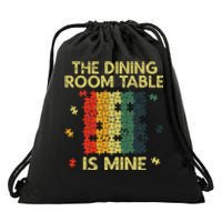 Funny Puzzle Design Jigsaw Puzzle Lover Drawstring Bag