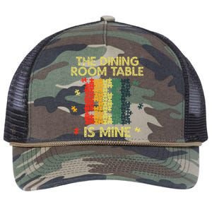 Funny Puzzle Design Jigsaw Puzzle Lover Retro Rope Trucker Hat Cap